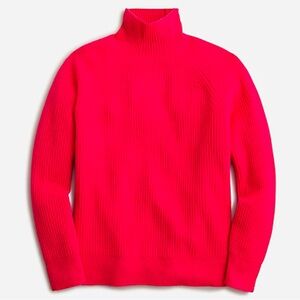 J.Crew Ribbed Cashmere Turtleneck Sweater